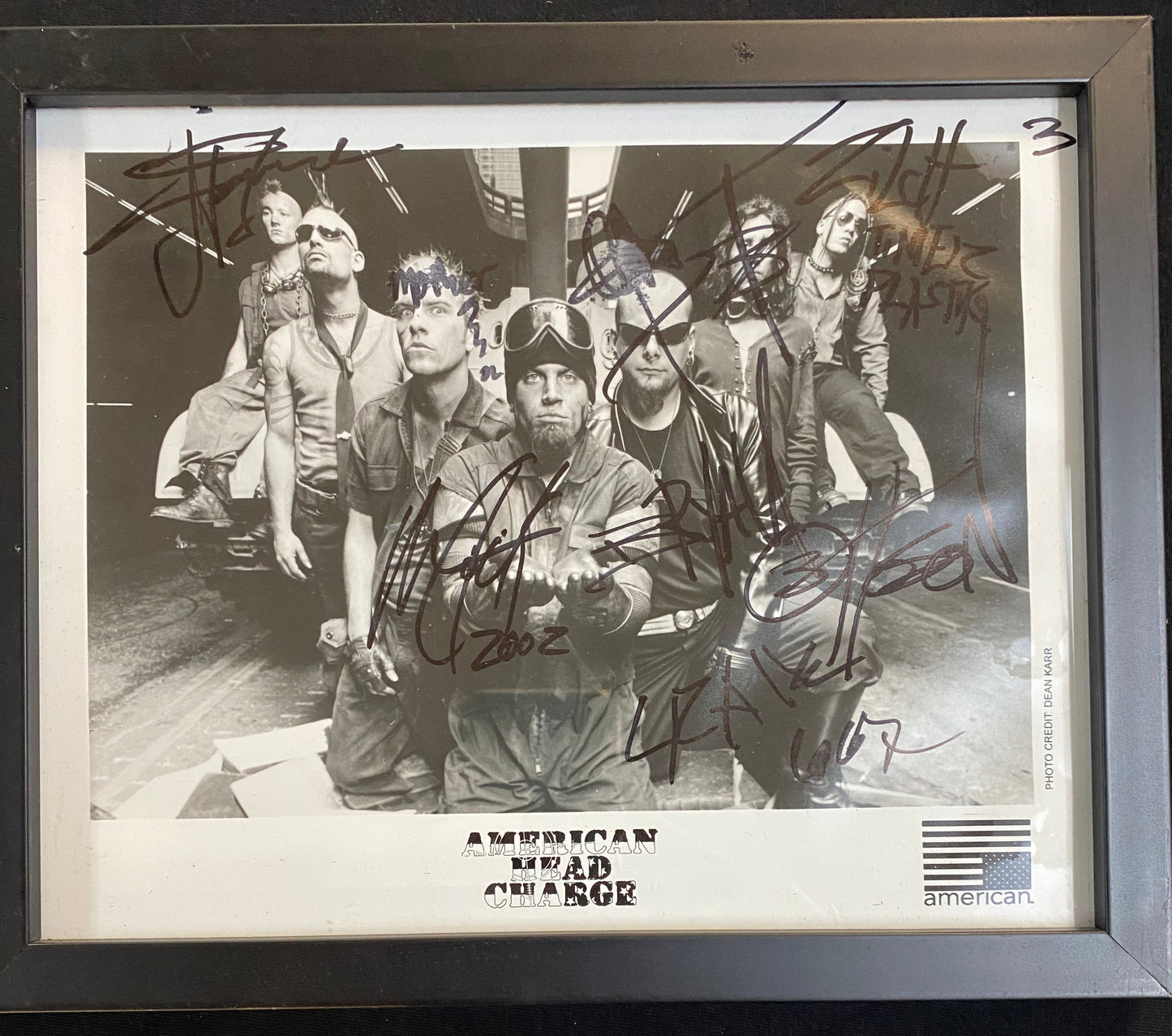 American Head Charge Autographed Photo