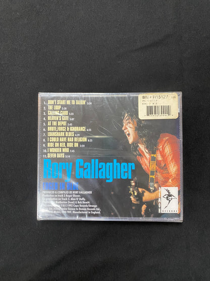 Rory Gallagher Edged In Blue