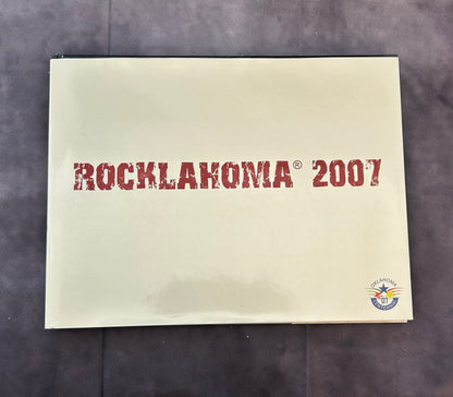 2007 Year 1 of Rocklahoma - Hardback Book Photos -Rock and Roll History