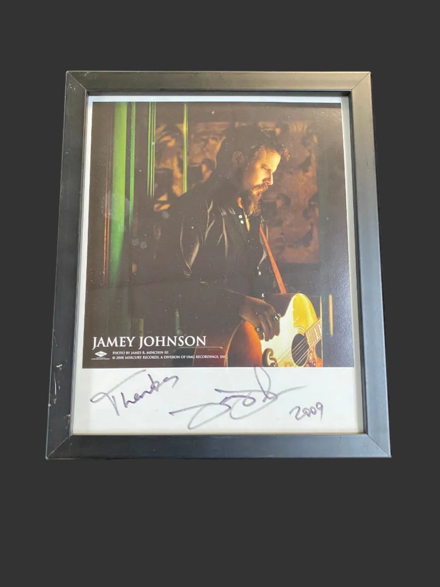 Jamey Johnson 2008 Autographed Photo