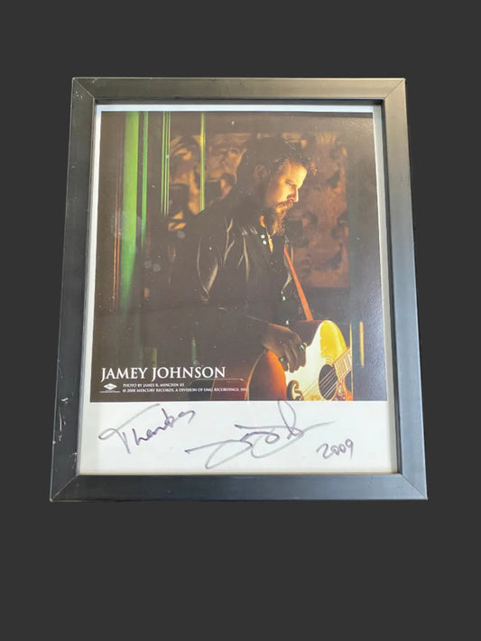 Jamey Johnson 2008 Autographed Photo
