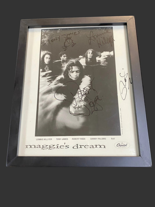 Maggie's Dream Framed Autographed Photo